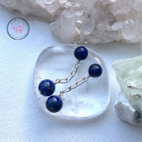 Lapis Lazuli Chain Cufflinks